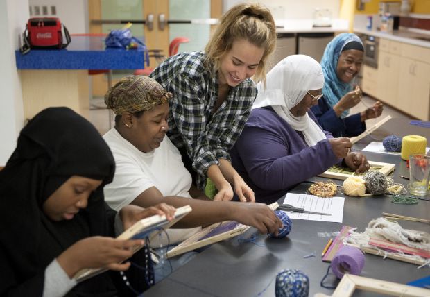 Craft Alliance fiber class at Grand Center